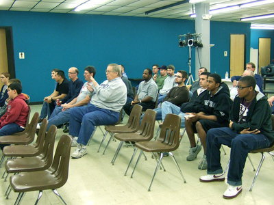 Image: Everyone got into the spirit of the music.