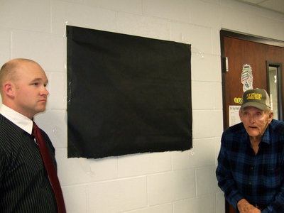 Image: Brian Duke and John Winchester are both ready for the unveiling.