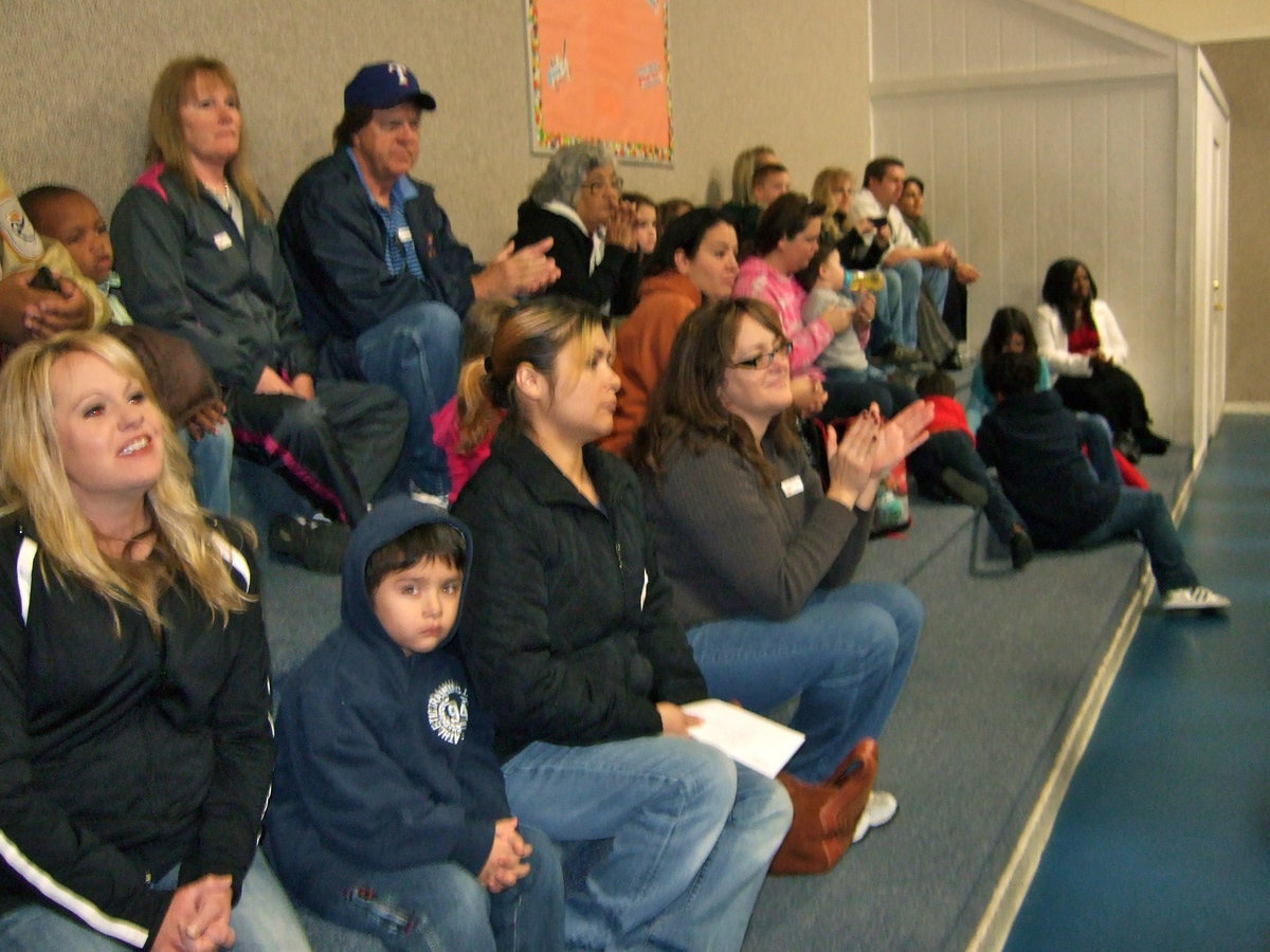 Image: Proud family members.