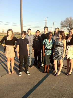 Image: Junior High Band members