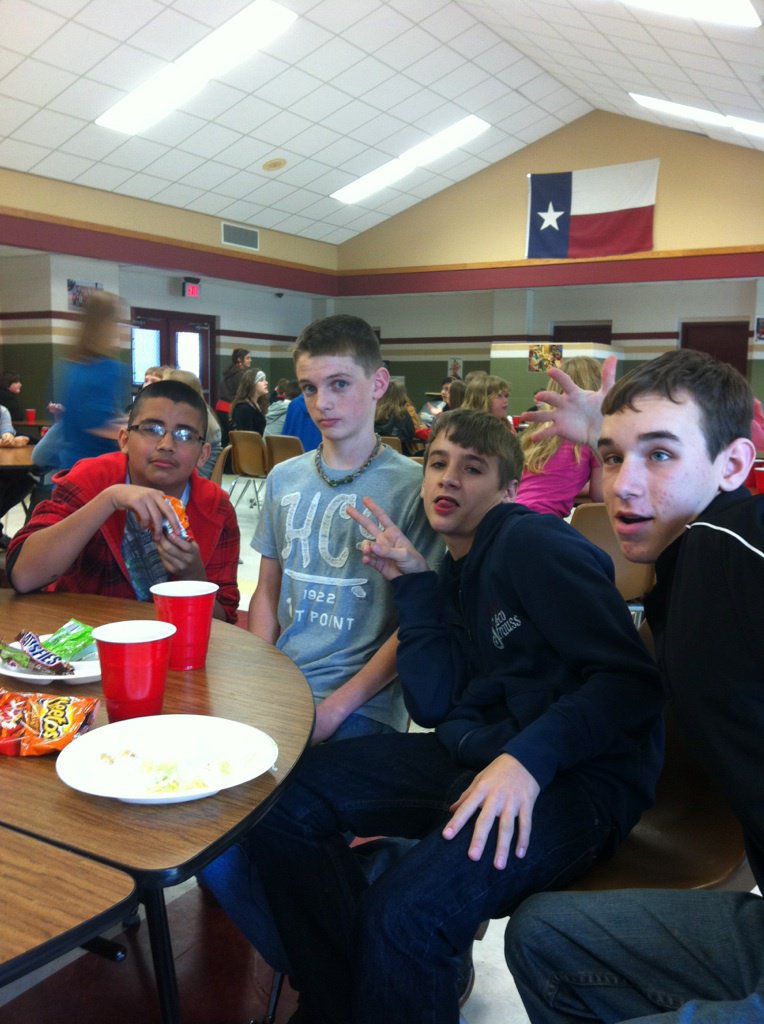 Image: Goofing around