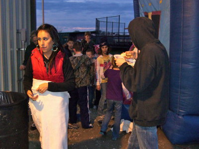 Image: It was so cold a blanket was a good idea.