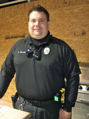 Image: Italy Police department came and showed their support.