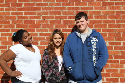Image: Sa’Kendra Norwood, Marisol Rincon, and Zac Mercer competed in the STAR category with a presentation on Childhood Obesity.