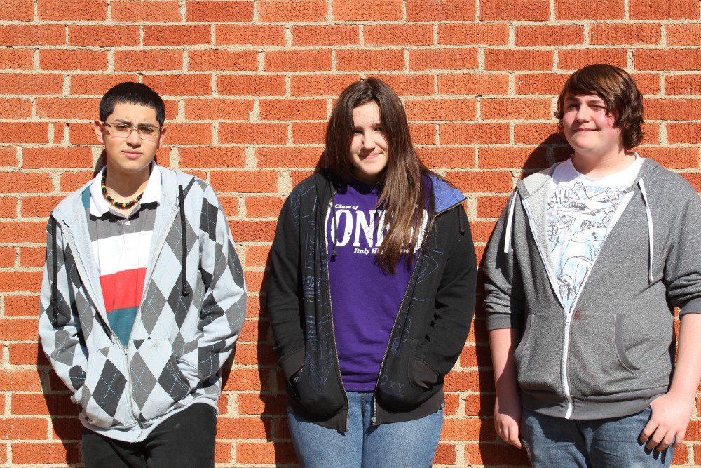 Image: Jorge Cortez, Alexis Sampley, and Trevor Davis competed in LEO. Not shown: Andrea Lanning.