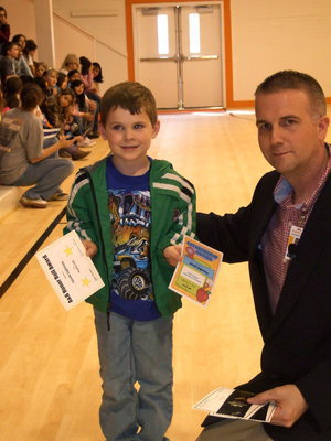 Image: Jacob Lightsey made the AB honor roll and also received the Citizenship award.