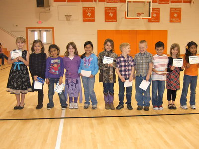 Image: They are proud of their awards.