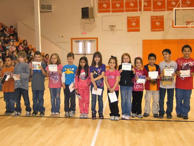Image: This group is very proud of all their awards.