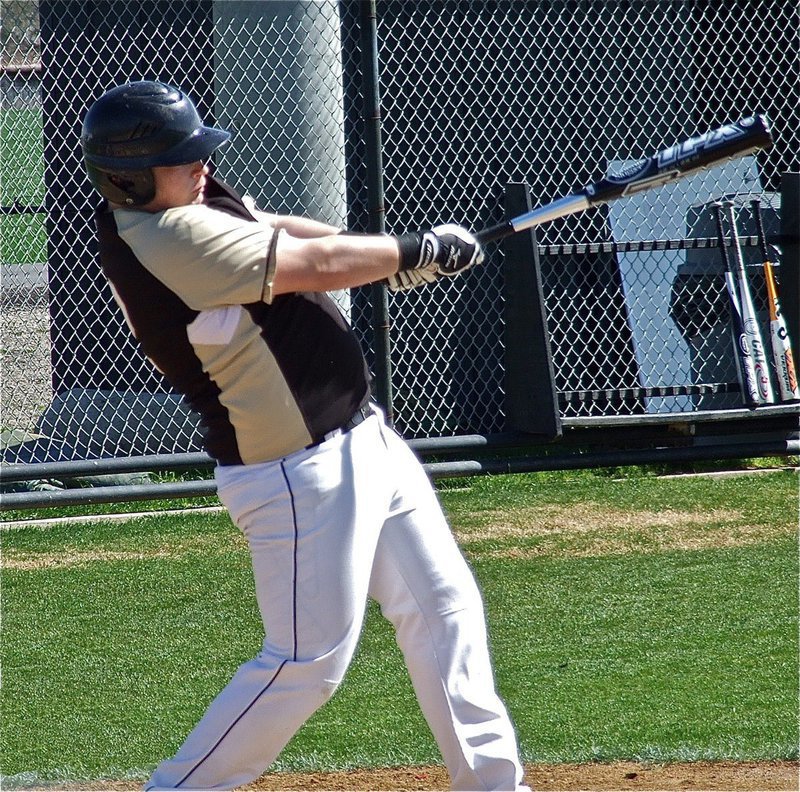 Image: JV Gladiator John Byers(12) connects sending the Bulldog defense into panic mode. 