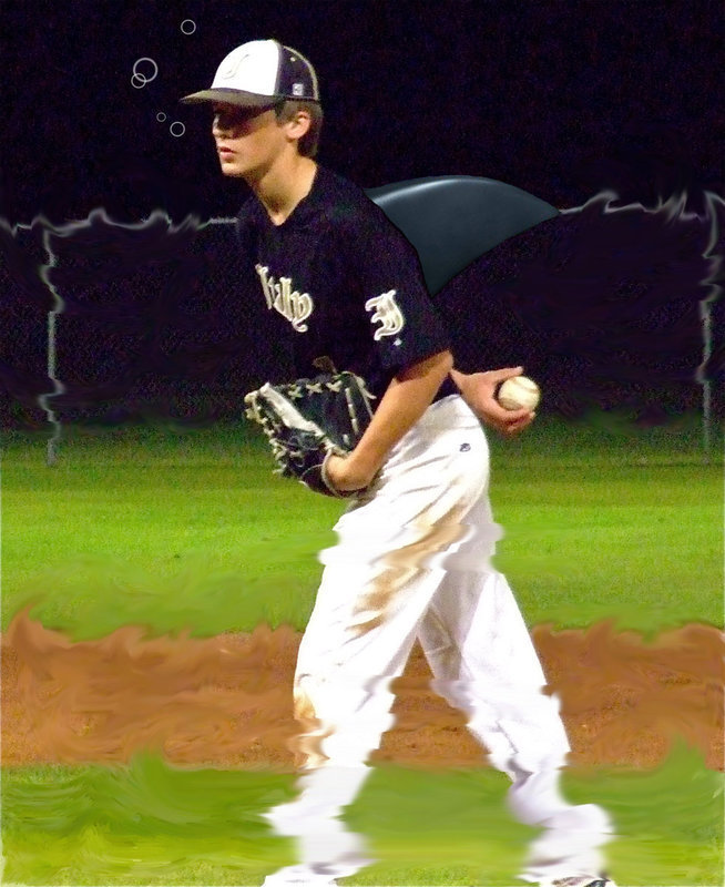 Image: Relief pitcher Ross “Shark Attack” Stiles survived jawing from the Whitney dugout to make enough Wildcat batters his victims…Ddddduuuummmbbb….dduummbb, Dddduuummbb….dduumb….dumb…dumb…dumb…dumb…dumb…dumb…dumb…