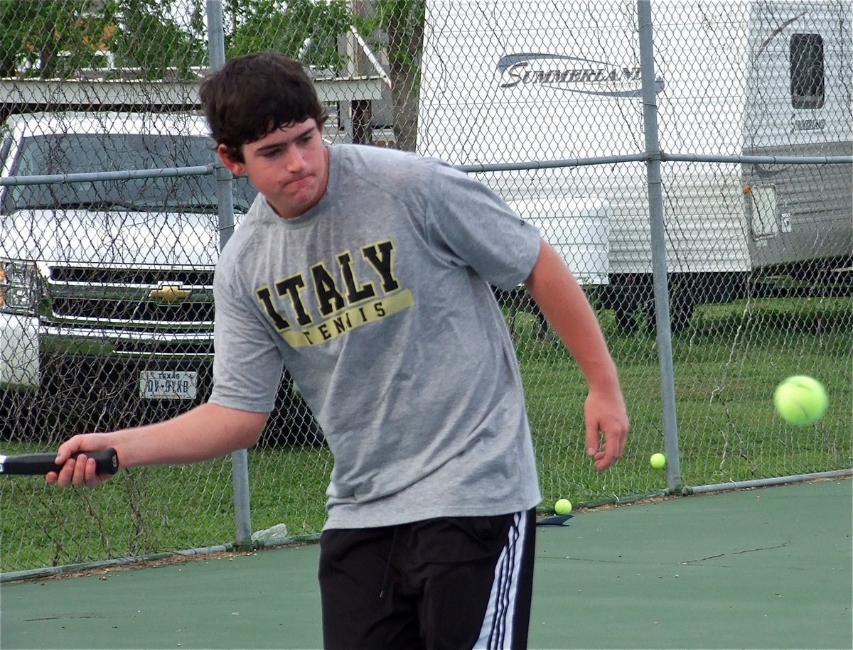 Image: Kyle Fortenberry shows the determination in his eyes.