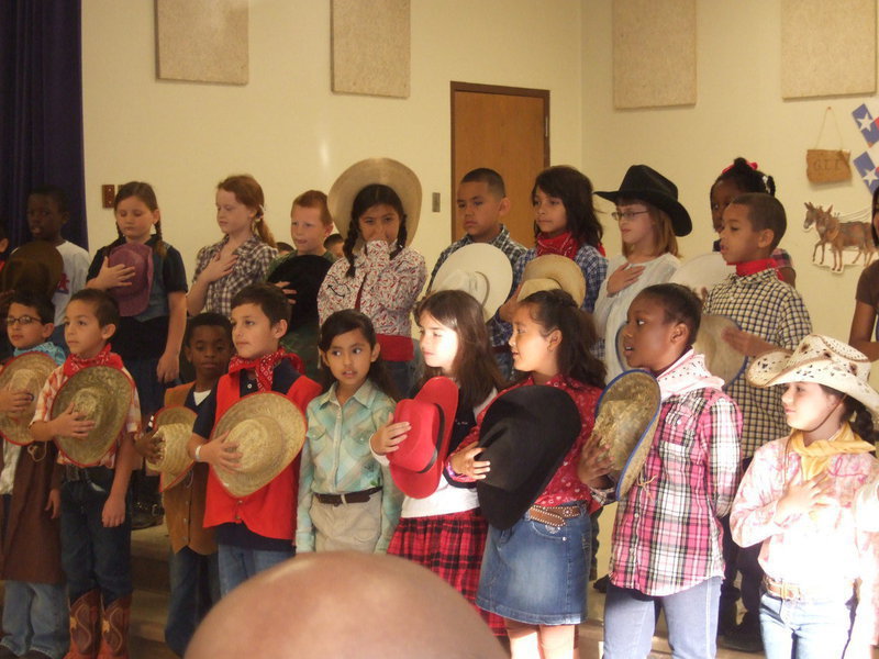 Image: Hats off to the Texas Flag.