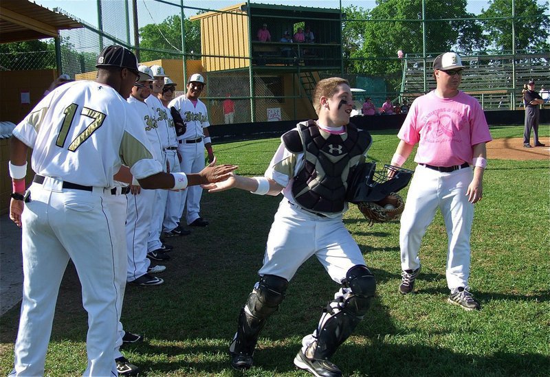 Image: John Escamilla gets introduced for Italy’s JV team.