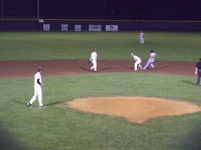 Image: This Hubbard Jaguar is out on second.