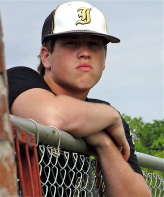 Image: Senior Gladiator, Justin Buchanan, has his game face on.