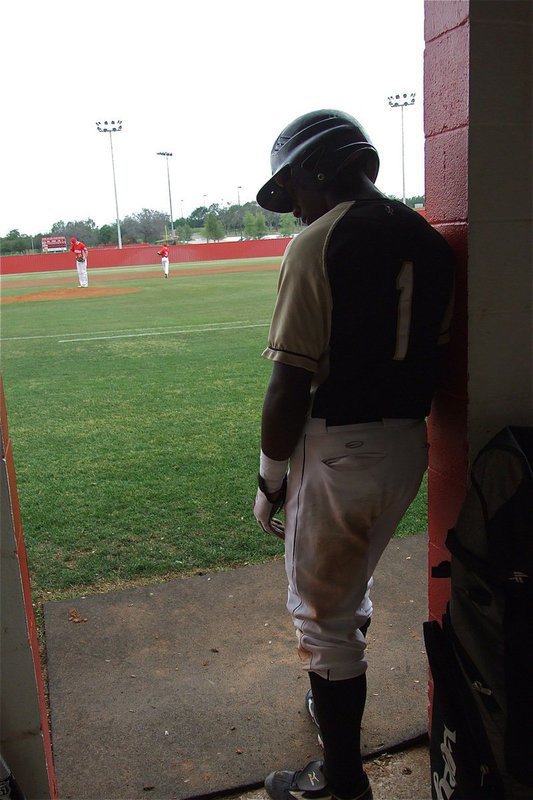 Image: Taking a moment to reflect is, Marvin Cox.