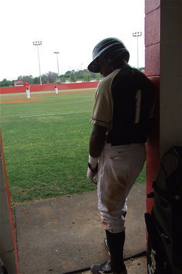 Image: Taking a moment to reflect is, Marvin Cox.