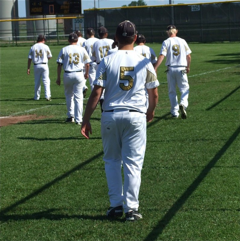 Image: The JV Gladiators go into battle.