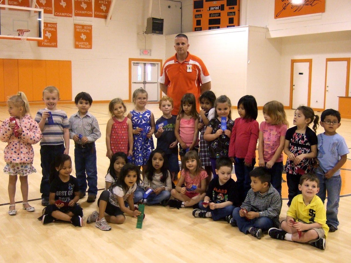 Image: PreK-4 award winners.