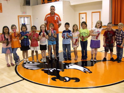 Image: First grade award winners.