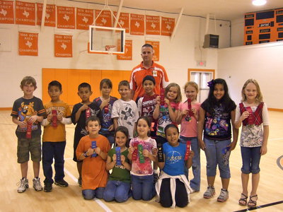 Image: Second grade award winners.