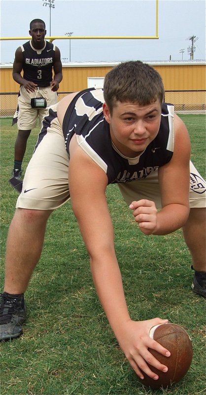 Image: Zain Byers snaps to Marvin Cox.