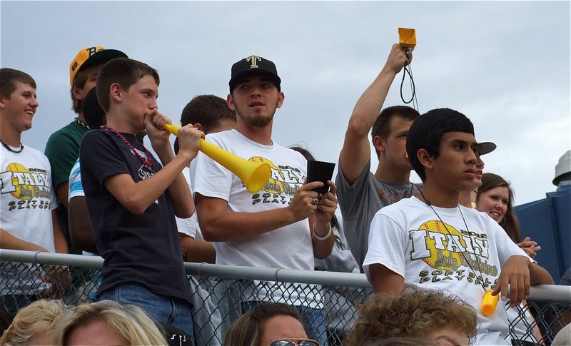 Image: Italy’s fans kept the Lady Gladiators fired up!