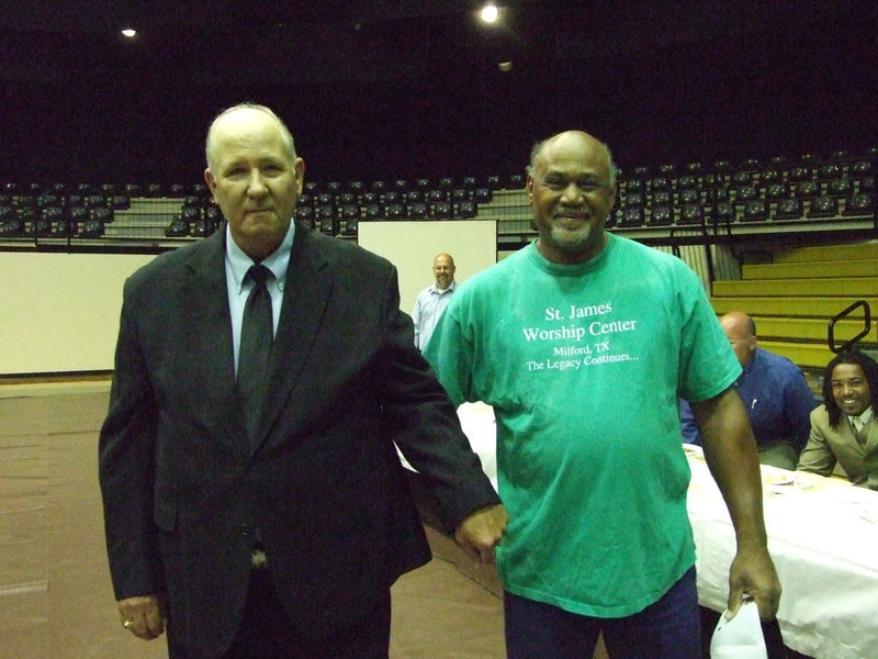 Image: Gladiator Fans of the Year, Richard Cook and Billy Ray Turner.