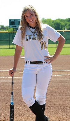 Image: 1st Team All-District 1st Baseman — Jaclynn Lewis (Fr.)