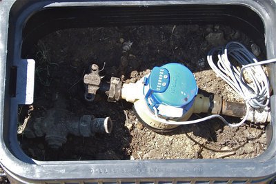 Image: A closer look at an installed Smart Meter.