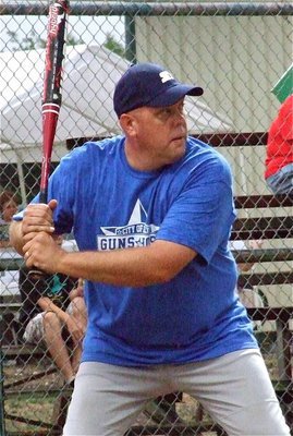 Image: Italy Police Chief Diron Hill helps lead his squad to a victory.