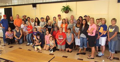 Image: Love is…approximately 50 family members and fans show up for your signing day! Congratulations, Megan Richards on becoming a UTPB Falcon!!!!