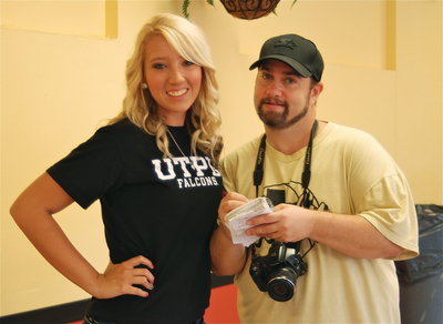 Image: Megan Richards gives one last interview to Italy Neotribune before leaving for The University of Texas at the Permian Basin on August 23.