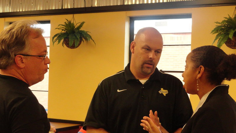 Image: Barry Bassett, Lee Joffre and Myla Wilson