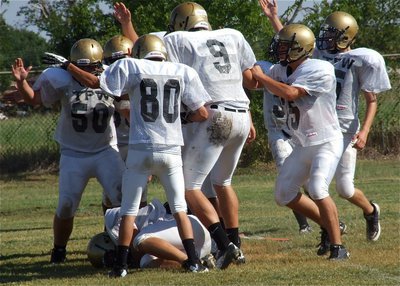Image: Fumble! Italy’s ball!!
