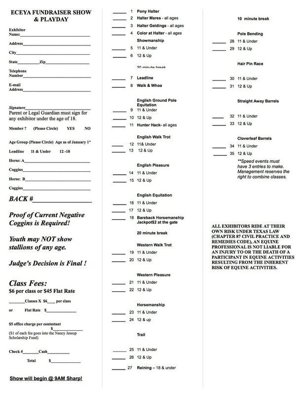 Image: Entry Form