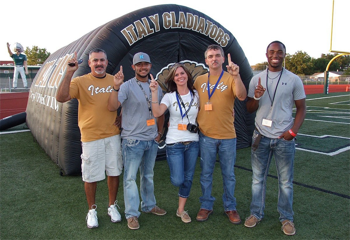 Image: The Italy Tunnel Crew: Mark Jacinto, Michael Martinez, Darla Wood, Gary Wood and Jasenio Anderson.
