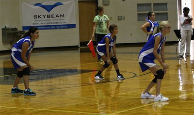 Image: Milford’s 7th grade defense is ready to pounce.