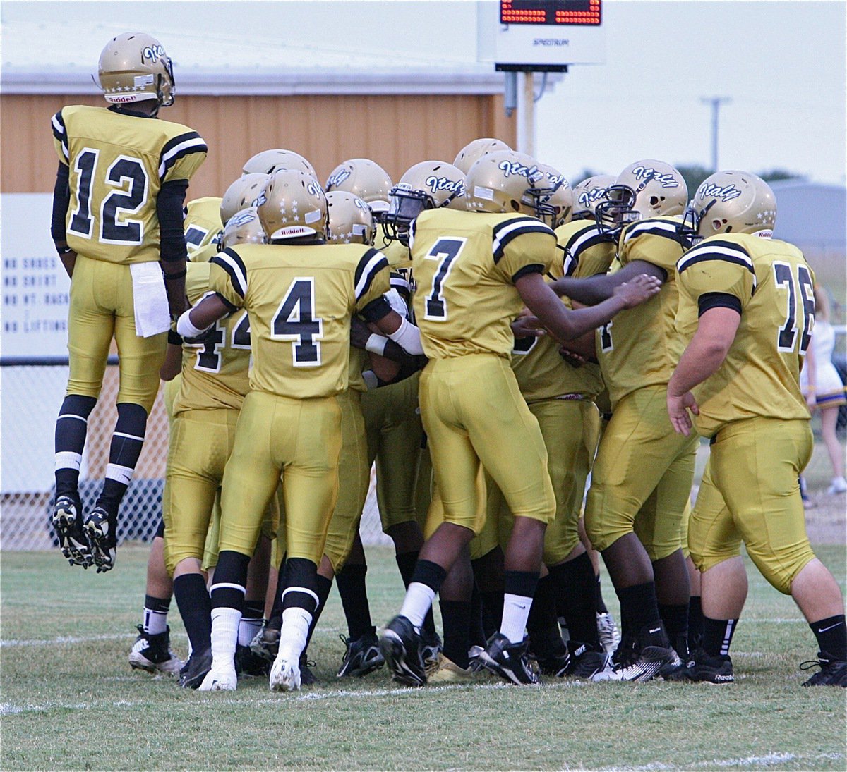 Image: Italy gets ready to rumble!!!