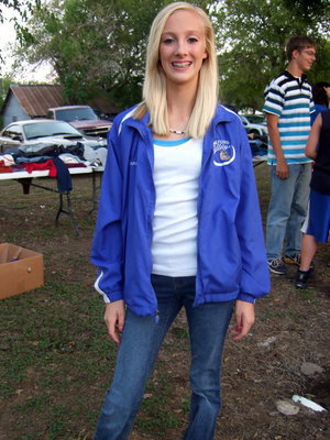 Image: Corrie Dawkins is fourteen years old and sang “Over You”.