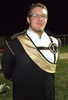Image: Gladiator Regiment Band Member Hunter Wood.
