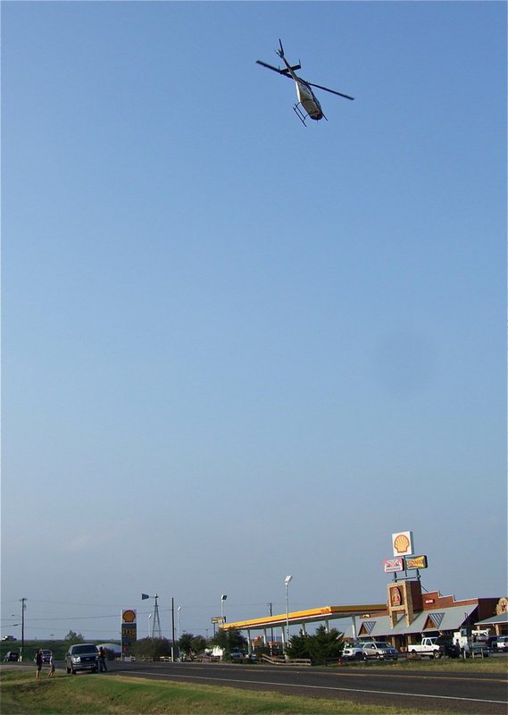 Image: A high-speed chase ends in Italy after the suspect’s vehicle crashes into an 18-wheeler resulting in the suspect being transported to Parkland Hospital in Dallas by Air Evac with non-life threatening injuries. The driver of the 18-wheeler was uninjured.