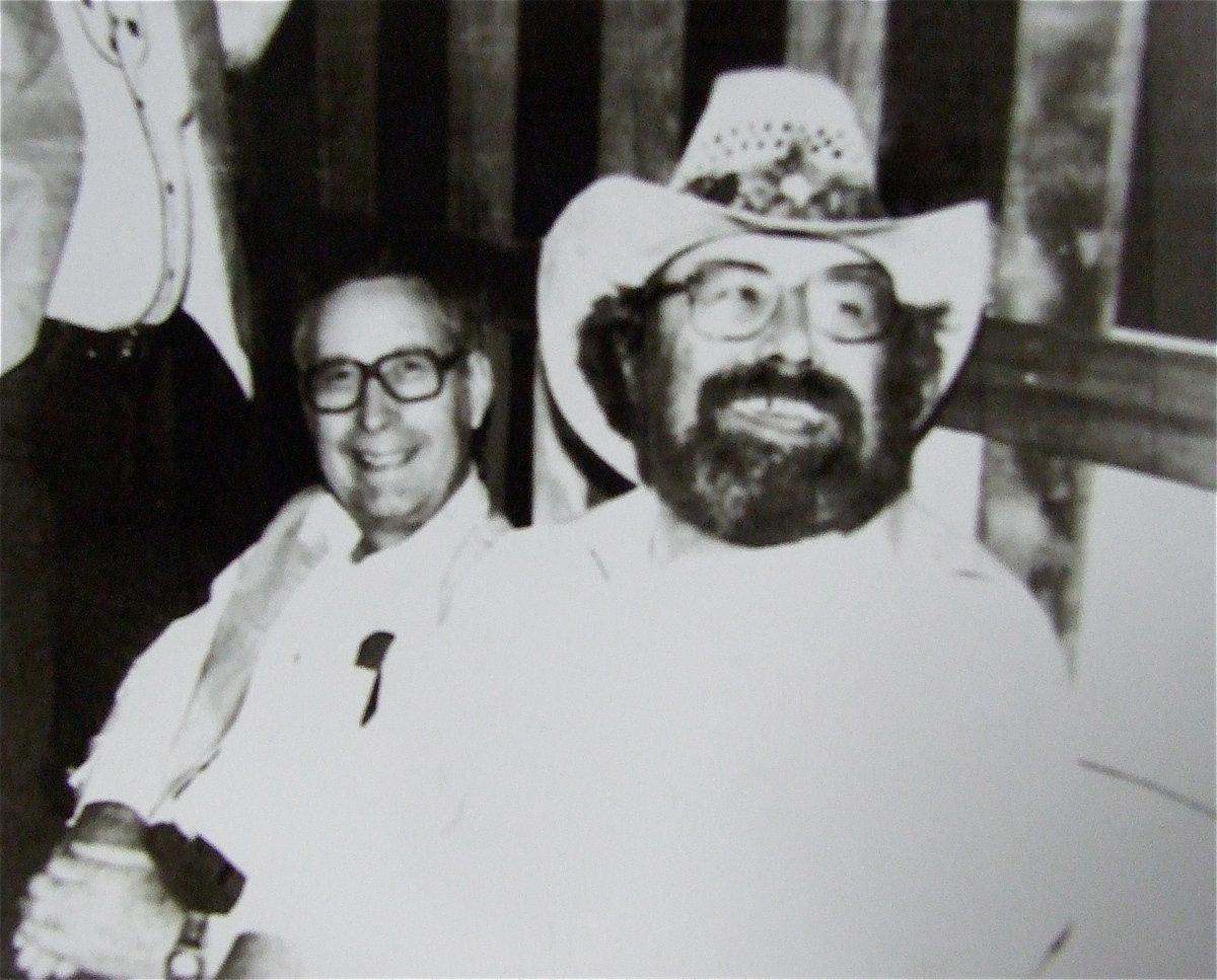 Image: Joe Bradley and Sammy Wolaver relax between sets.