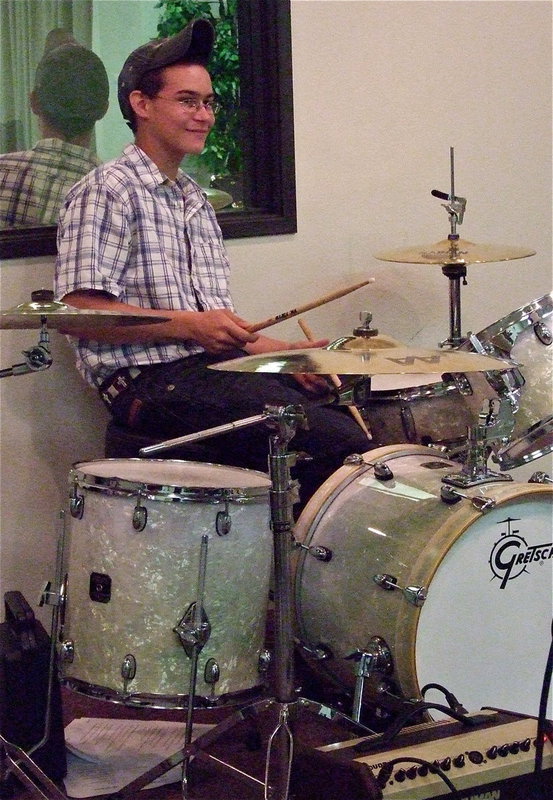 Image: Drummer Damien Fira does an excellent job filling in for David Daniels.