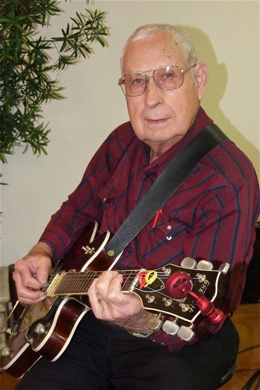 Image: Joe Bradley doing what he does best, and that’s looking handsome. His next best skill is playing lead guitar and vocals for the newly forming Good Timers Band. Joe was one of the original members of the Italy City Limits Band that originally banded together in the 80s.