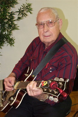 Image: Joe Bradley doing what he does best, and that’s looking handsome. His next best skill is playing lead guitar and vocals for the newly forming Good Timers Band. Joe was one of the original members of the Italy City Limits Band that originally banded together in the 80s.