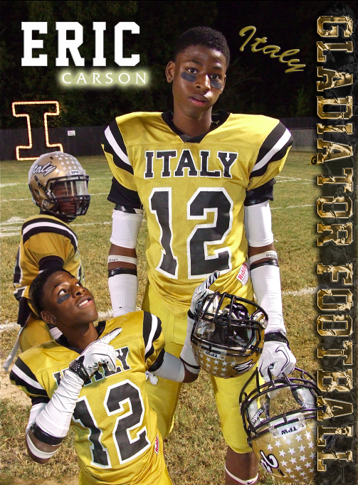 Image: Eric Carson(12) had 2 catches for 53-yards including a 41 yard  touchdown reception. On defense, the junior ace totaled 6 tackles with four solos and 1 interception.