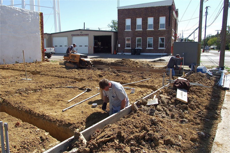 Image: The project is moving along.