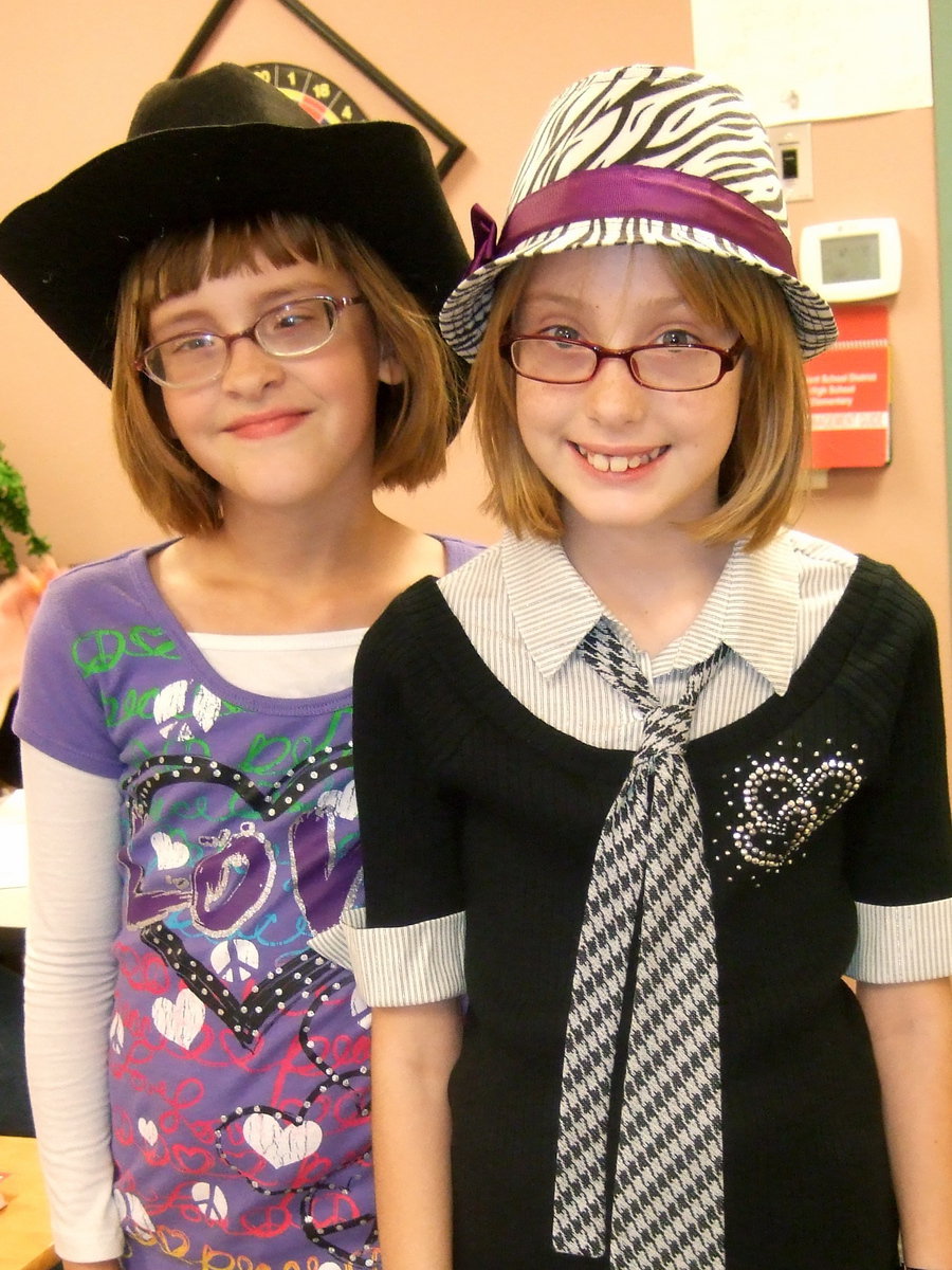 Image: Hat day on Thursday for Red Ribbon Week.