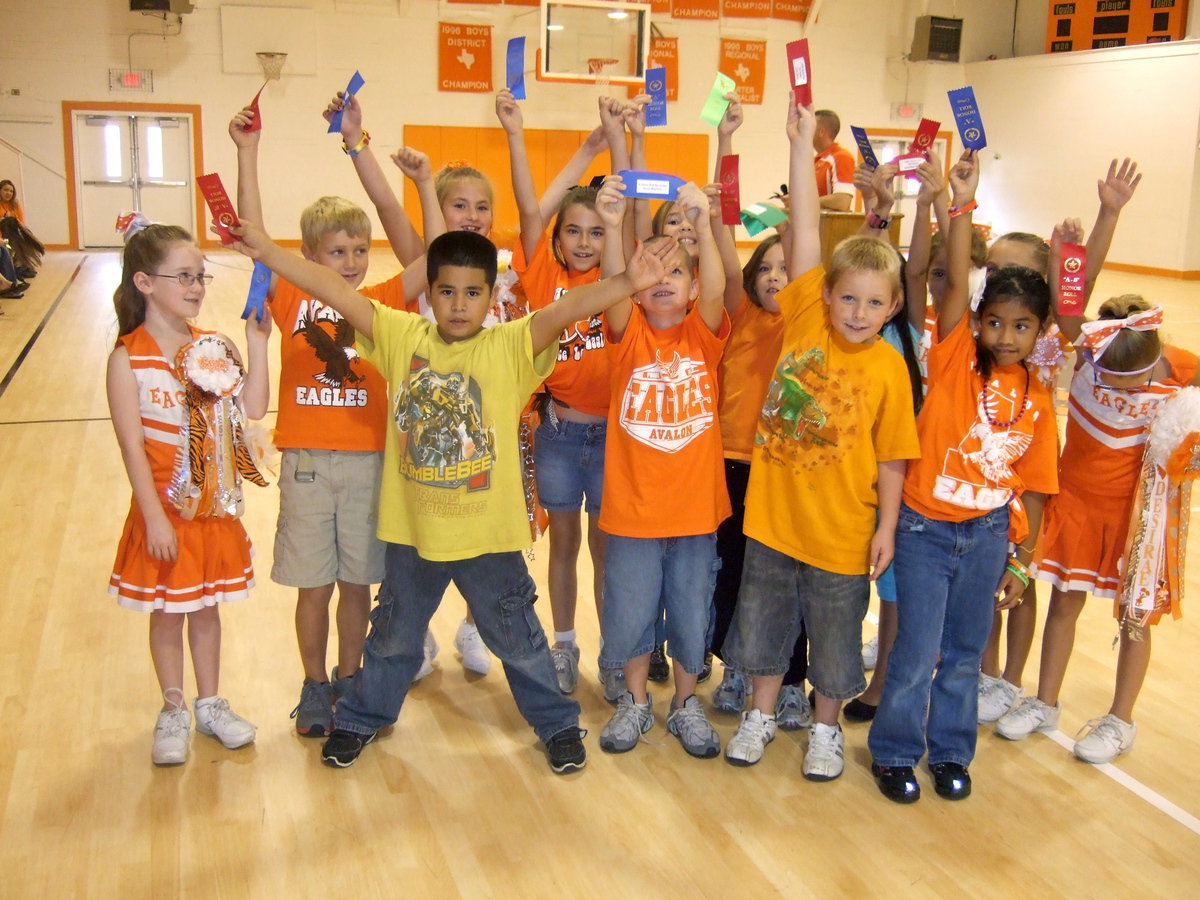 Image: We are the mighty Eagles and we are soaring high with great grades and lots of awards.